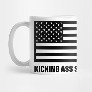 American Flag Mug